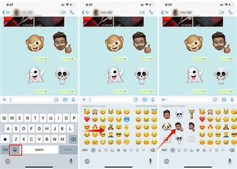 animoji whatsapp|How to Send a Memoji Sticker on WhatsApp on iPhone